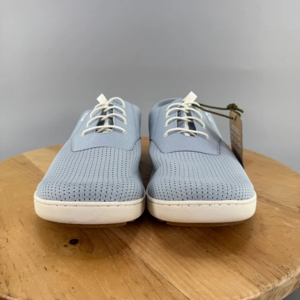 OluKai Nohea Moku Mens Size 13 Light Denim Blue Slip On Casual Sneakers NEW